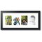 ArtToFrames Collage Photo Picture Frame with 4 - 4x6 inch Openings, Framed in Black with Over 62 Mat Color Options and Plexi Glass (CSM-3926-14)